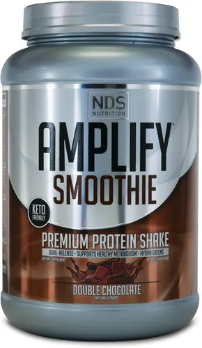 Miniatura 10 de AMPLIFY NDS Nutrition Smoothie - Batido de proteína de suero de leche en polvo con verduras y aminoácidos añadidos, desarrolla músculo magro, gana