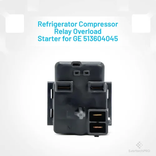 Miniatura 3 de EvertechPRO WR07X10097 513604045 Reemplazo de sobrecarga del relé del compresor para refrigerador GE 1265640 AH1766101 EA1766101 PS1766101 PS1766101