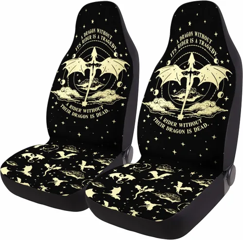 Miniatura 25 de GENANY Horror Nightmare Skellington - 2 fundas de asiento delantero para automóvil, camión, SUV, regalos de Navidad, funda de asiento de cubo