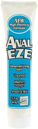 Max entumecido para su trasero. Máxima fuerza anal-eas, anal facilidad, anal-EZE GEL 1.5OZ/44ML slick desensibilizador