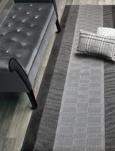 Miniatura 13 de Alfombra de pasillo de corte personalizado, antideslizante, 31 pulgadas de ancho x longitud que elijas de longitud, cadena antracita, 31 pulgadas x