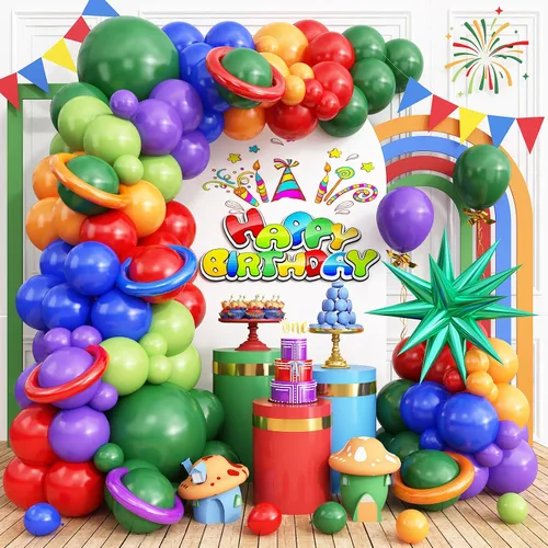 Miniatura 12 de Kit de arco de guirnalda de globos de Halloween, globos de papel de aluminio de fantasma y globo ocular grande con globos negros, naranjas, morados