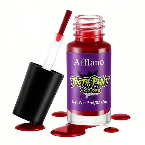 Miniatura 9 de Pintura de Dientes Negros, Pintura Temporal para Dientes Negros Secado Rápido, Realista y Segura, Perfecta para Ennegrecer Dientes, Dientes
