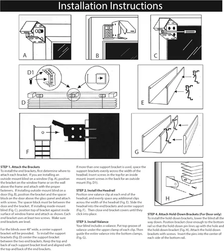 Miniatura 3 de US Window and Floor - Persiana sin cuerda para montaje interior de 2 pulgadas