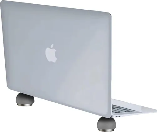 Almohadilla de enfriamiento para laptop, soporte de enfriamiento magnético portátil para computadora portátil, pequeña bola enfriadora invisible