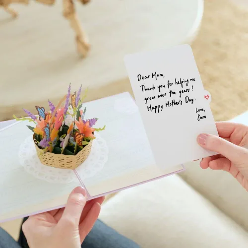 Miniatura 9 de Lovepop - Tarjetas de felicitación para el día de la madre, tarjetas 3D emergentes, para mamá, esposa Flores del Día de la Madre