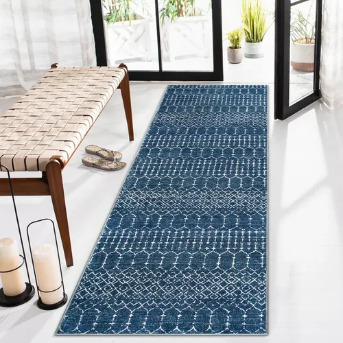 Miniatura 24 de Lahome Alfombras marroquíes para pasillos 2x8 Beige Alfombra de pasillo lavable antideslizante resistente a las manchas Alfombra de cocina