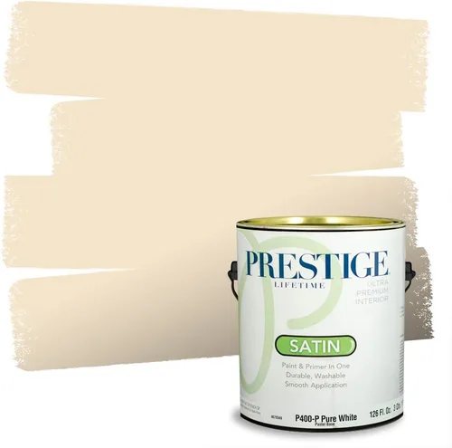 Miniatura 166 de PRESTIGE Pintura exterior e imprimación en uno, bronceado Aberdeen, plano, 1 galón