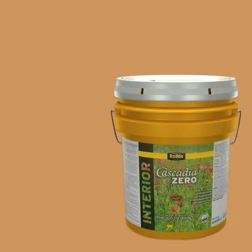 Miniatura 236 de Rodda Paint CASCADIA ZERO - Pintura plana e imprimación para interiores en uno, cuarto de galón, crema de ballet