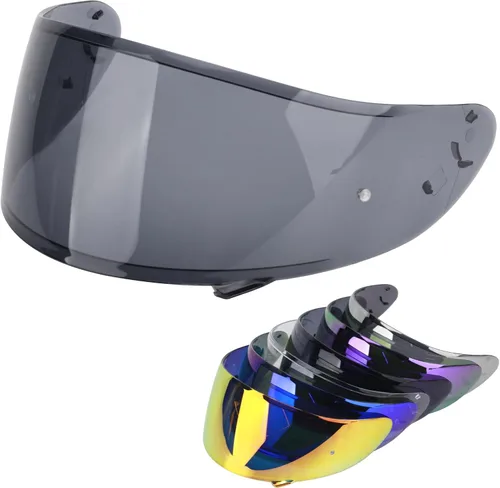 Miniatura 10 de Visera para casco de motocicleta CWR-1 para RF-1200 X-14 Z7 X-Spirit UV Protect Visera antiarañazos, actualización Clear Vision para cascos Azul