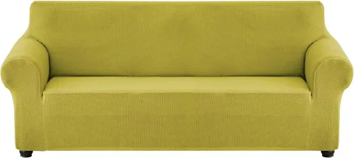 Miniatura 18 de CONRUSER Funda elástica para sofá, impermeable, funda de sofá suave, protector de muebles con parte inferior elástica para niños, mascotas