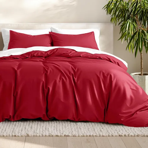Miniatura 20 de Bare Home - Funda de edredón de ropa de cama extra larga - Colección premium de 1800 hilos súper suave - Funda de edredón ligera y fresca - Ropa