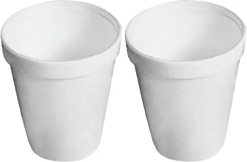 Miniatura 4 de Dart Tazas de espuma para bebidas, 8 onzas, color blanco, 25 por paquete