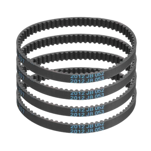 Miniatura 72 de uxcell 4pcs HTD-3M correa dentada de goma 60 dientes, 7.087 in de longitud de paso x 0.236 in de ancho x 0.094 in de altura, correa de distribución