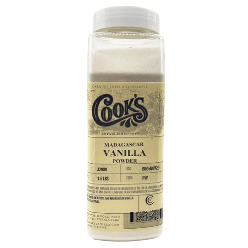 Miniatura 7 de COOK'S, polvo de vainilla pura, vainilla premium gourmet del mundo