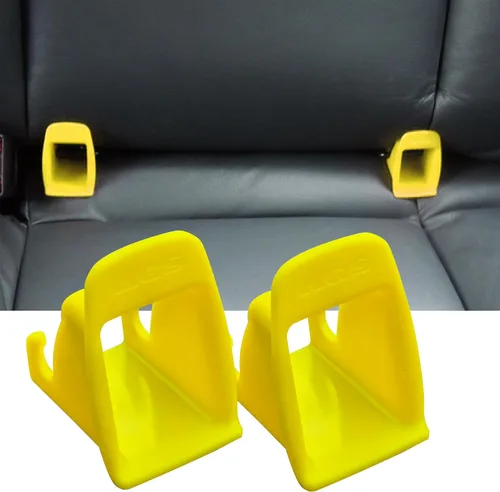 Miniatura 14 de ISOFIX - Guía de cierre de cinturón de interfaz, 2 piezas de hebilla de interfaz ISOFIX para asiento de automóvil, ranura guía fija, conector