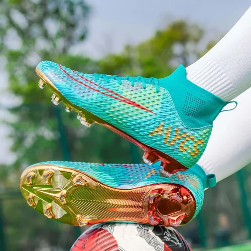 Miniatura 4 de Zapatos deportivos de fútbol para niños y hombres, tenis de fútbol para equipo de fútbol, ligeros, para correr, al aire libre, cómodos