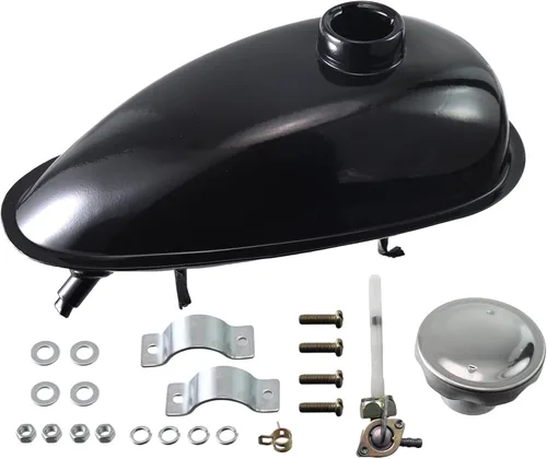 4L Reemplazo de Tanque de Combustible de Gasolina para Bicicleta Motorizada de 49 cc, 60 cc, 80 cc