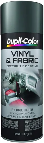 Miniatura 8 de Dupli-Color HVP104 - Pintura en aerosol para vinilo y tela, color negro brillante (Gloss Black), lata de 11 oz en espray Brillo negro