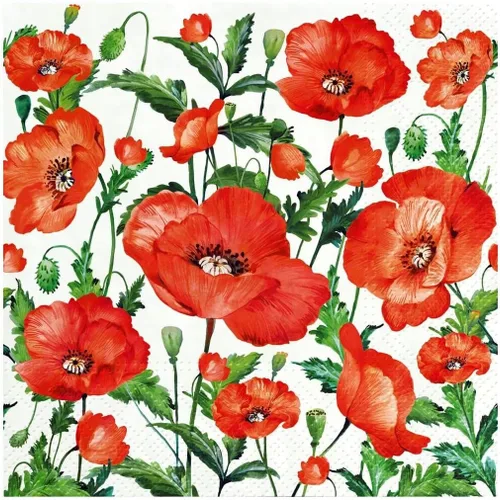 Miniatura 17 de AM Décor - 20 servilletas de papel suaves de 3 capas de papel de seda decoupage -13 x 13 pulgadas (desplegadas) (Rosalia, 13 x 13 pulgadas