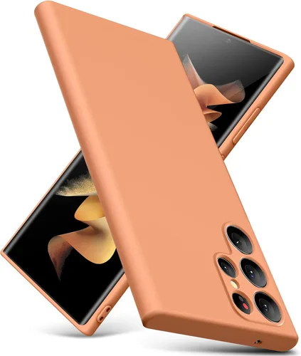 Miniatura 16 de Funda para Samsung Galaxy S22 Ultra, funda delgada de silicona líquida, a prueba de golpes, funda delgada para Samsung Galaxy S22 Ultra, funda Negro2