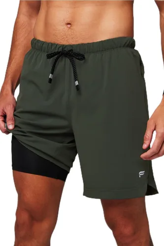 Miniatura 24 de Fabletics The One - Pantalón corto para hombre (forro), entrenamiento, natación, ligero, de secado rápido, bolsillo con cremallera, tejido elástico