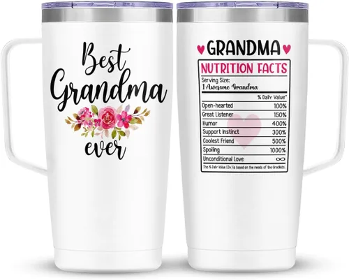 Miniatura 19 de SANDJEST Mejor Taza para Tía Taza de Tía con Asa 20oz Acero Inoxidable Taza de Café Aislada para Viaje Regalos para Tías de Sobrina Sobrino Regalo