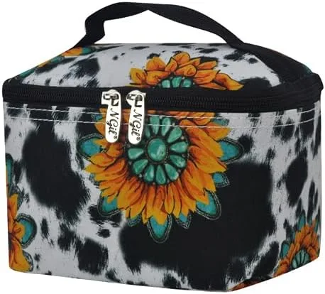 Miniatura 14 de NGIL Bolsa de cosméticos de viaje, bolsa organizadora de maquillaje para mujeres y niñas, Azul Rey Diamantina, Casual