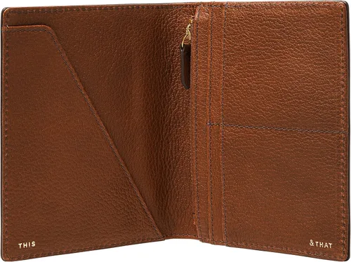 Miniatura 3 de Fossil Cartera para pasaporte de viaje con bloqueo RFID para mujer
