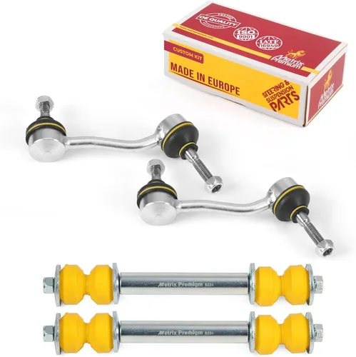 Miniatura 153 de Metrix Premium Piezas de Chasis - Kit de 4 Piezas de Enlace de Barra Estabilizadora Delantera y Trasera Compatible con Mercury Mariner 2009-2011