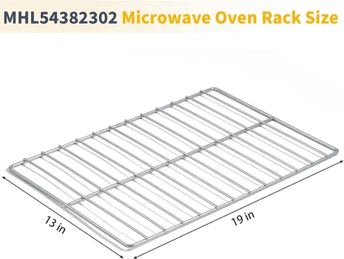 Miniatura 2 de Allstare 304 MHL54382302 - Piezas de repuesto para horno LG Microondas Horno Piezas de 19" x 13" LMV2031BD LMV2031ST LG Horno Microondas Alambre