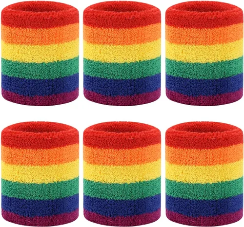 Miniatura 26 de BEACE Bandas para el sudor - Muñequeras deportivas para hombres y mujeres - Absorción de humedad, tela de rizo de algodón atlética para tenis