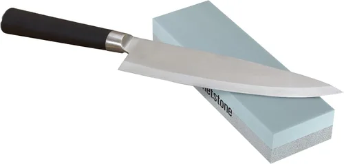 Miniatura 5 de Whetstone Cutlery 20-10960 - Cuchillo afilador de piedra de doble cara, herramienta de afilado y pulido para cocina, caza y cuchillos de bolsillo