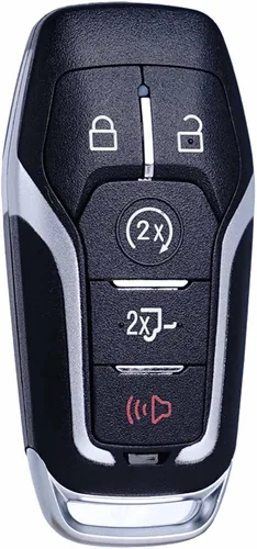 Miniatura 7 de MechanMagic Llavero de repuesto compatible con Ford F-150 F-250 F-350 F-450 2015-2017 con control remoto de entrada inteligente sin llave con puerta