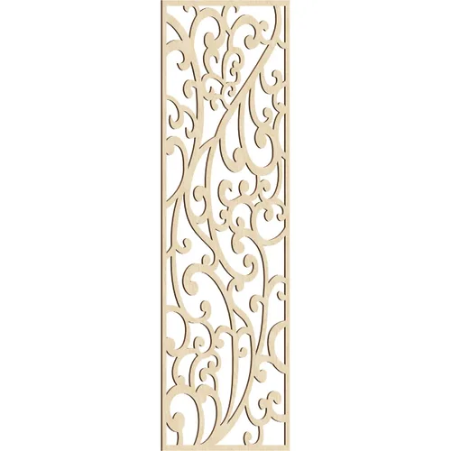 Miniatura 162 de Woodhaven - Paneles de pared decorativos de madera con calado, 9 3/8 pulgadas de ancho x 24 3/8 pulgadas de alto x 1/4 de alto, aliso
