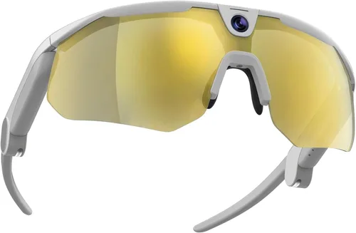 Ranger AI - Lentes de cámara deportiva con lente Zeiss, cámara de 16 MP, grabación de video 3K, captura de fotos 4K, FOV de 120° con estabilización