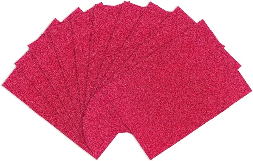 Miniatura 10 de Sonjade Papel de cartulina con purpurina, papeles con purpurina que no se desprende, cartulina para proyectos de manualidades y bricolaje, papel