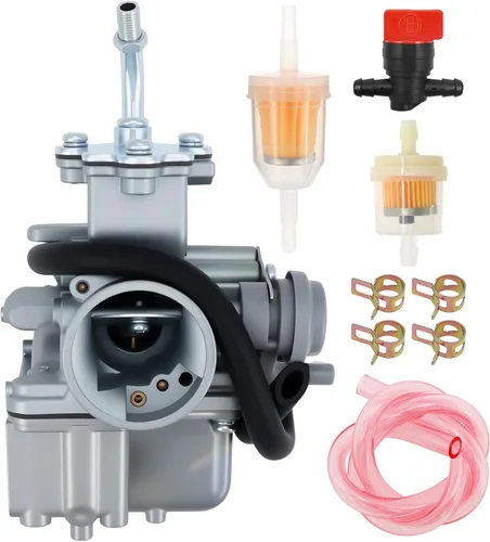 Autu Parts Carburador YFM80 compatible con Yamaha Moto 4 Raptor 80 Raptor 50 YFM50 Champ 100 YFM100 2002 2003 2004 2005 2006 2007 2008