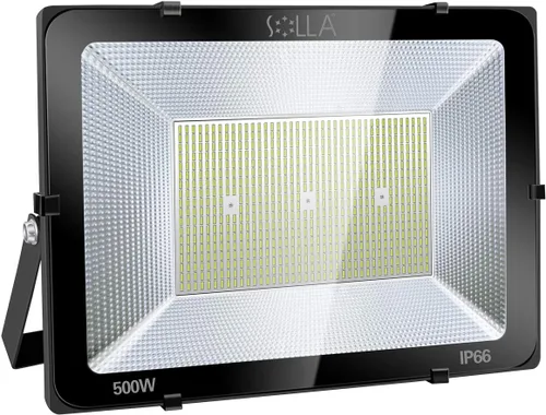 Miniatura 14 de Paquete de 2 focos LED de 100 W para exteriores, luces de seguridad superbrillantes de 8000 lúmenes, equivalente a 550 W, impermeable IP66, blanco