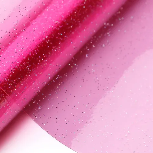 Miniatura 2 de Rollos de vinilo de plástico (rosa brillante)