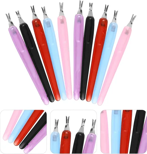 Miniatura 7 de 150 piezas de piel muerta tenedor pelador de cutículas, herramienta de eliminación de piel muerta, herramientas de manicura y pedicura, tijeras