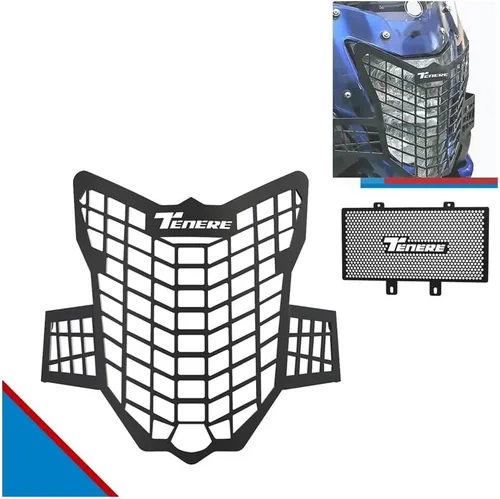 Miniatura 2 de Radiador Rejilla Guardia motocicleta Accesorios Radiador Protector de tanque de agua Rejilla de protección para Ya&maha XT660Z Tenere XTZ660 XT660 Z