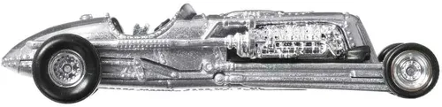 Miniatura 3 de Jay Leno - Coche cisterna de metal cepillado Jay Leno's Garage modelo fundido a troquel por Hot Wheels