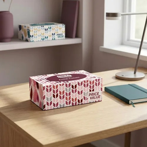 Miniatura 9 de Price Value Cajas de pañuelos faciales, 230 hojas por caja, 8 cajas. Premium suave, suave y duradero en una caja elegante, 1,840 hojas