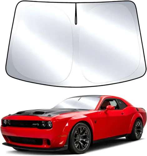 Miniatura 11 de T TGBROS Parasol para parabrisas para Honda Civic 2022-2025 2026, parasol grueso con bloqueo UV y opaca, para privacidad, plegables, 8 accesorios