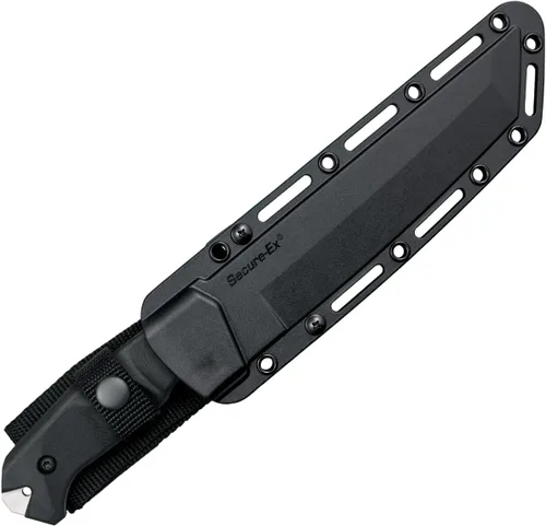 Miniatura 5 de COLD STEEL Warcraft San Mai III Tanto Point Cuchillo de Hoja Afilada como Navaja con Mango G-10 Militar Táctico de Hoja Fija con Vaina Secure-Ex