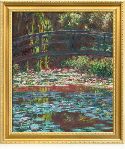 Miniatura 79 de Pinturas clásicas mundiales de Claude Monet Impresión giclée sobre lienzo alargado, pieza de galería para colgar y decorar el hogar, The CliffWalk