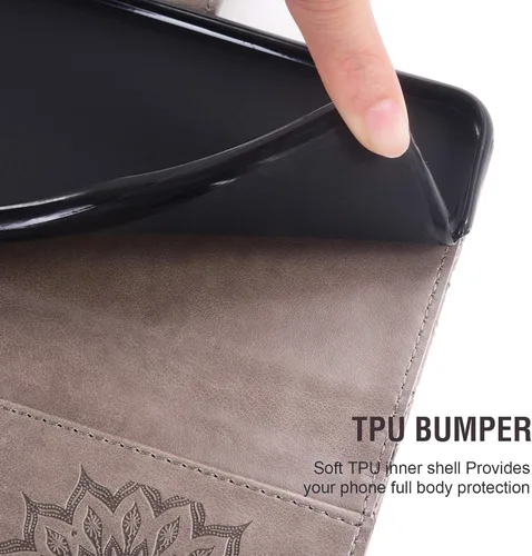 Miniatura 6 de Funda de teléfono para Samsung Galaxy S20 Ultra 5G con protector de pantalla de vidrio templado, funda de cuero con tapa para tarjetero, accesorios