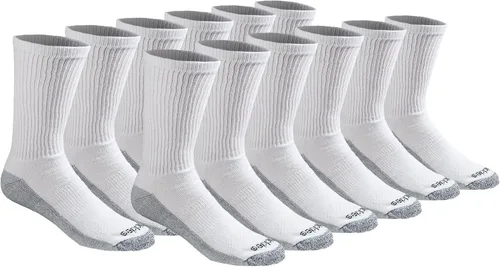 Miniatura 20 de Dickies Men's Dri-tech Original Moisture Control Crew Socks, Available in M-xxl (6, 12, 18 Pairs)