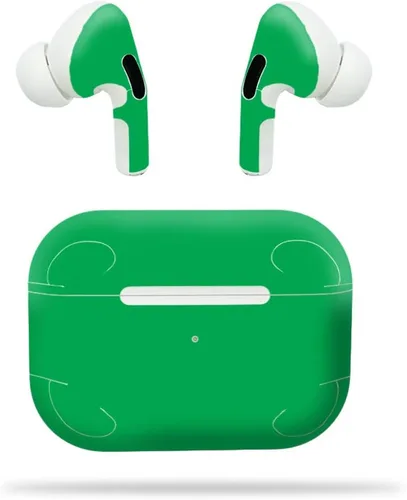 Miniatura 5 de MightySkins - Compatible con Apple Airpods Pro, color azul claro, protectora, duradera y única, fácil de aplicar, quitar y cambiar